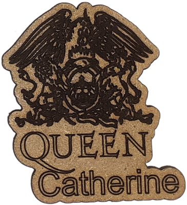 Magnet - Logo musique Queen personnalisable